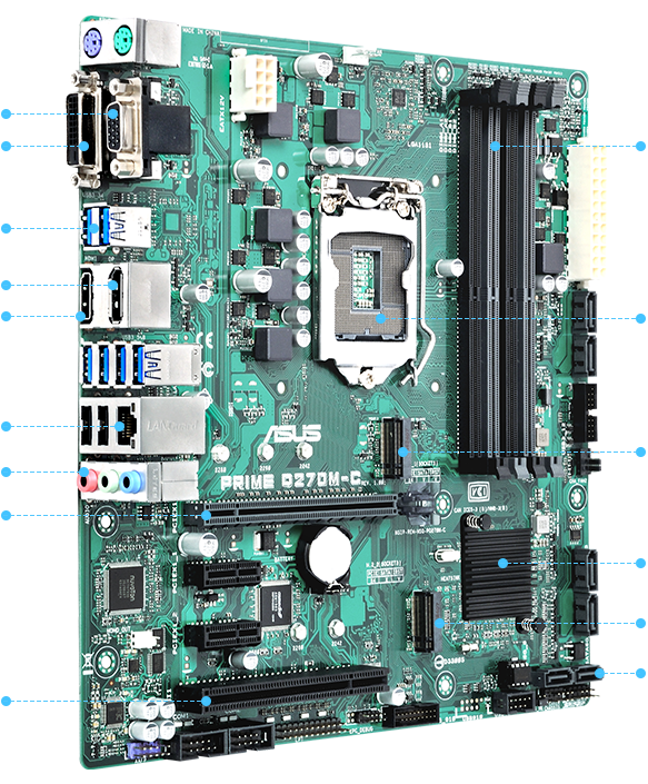 ASUS PRIME Q270M-C/CSM